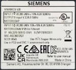 Siemens 6SL3210-5BB13-7UV1